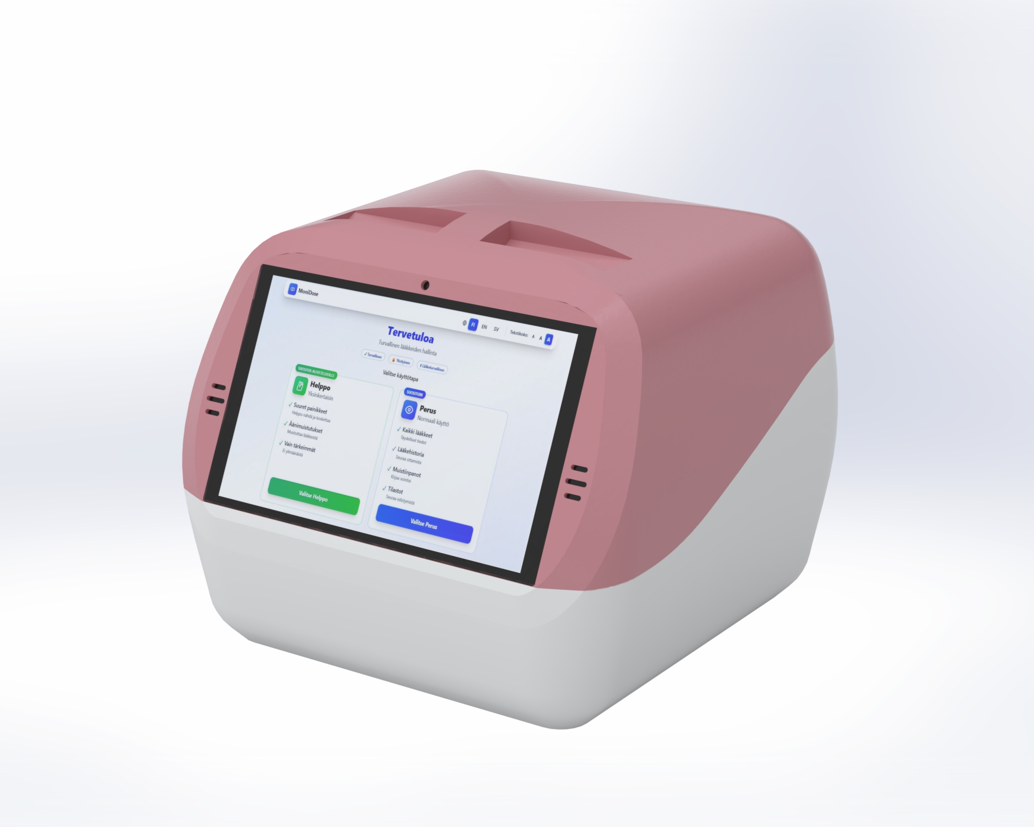 MoniDose Smart Medication Dispenser - Coral Care
